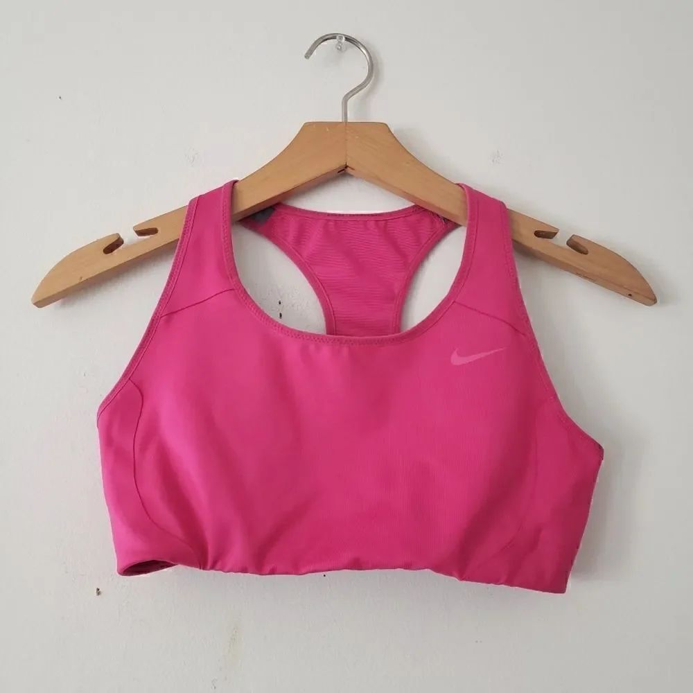 Nike Dri-Fit Sports Bra Hot Pink S